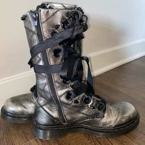 Rare Dr. Martens Leather Tall Boots